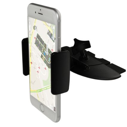 Car Mount Ipow Universal 360 Cellphone Car Mount Cradle Holder for Iphone 6 Plus 6 5 4 Samsung Galaxy S6 Edges6 S5 S4 S3 Note Nexus Lg Nokia Moto Oneplus HTC Etc and Larger Devices