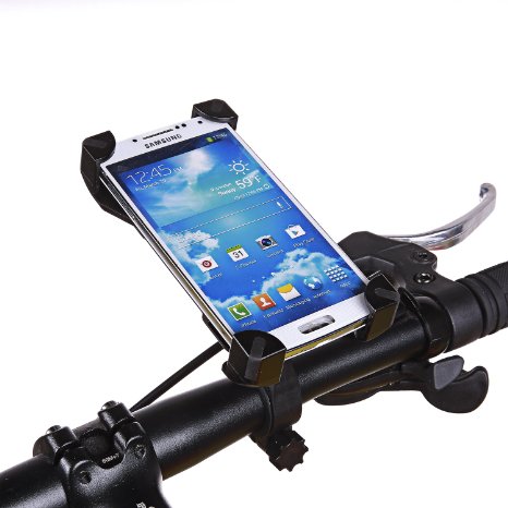 Bike Mount Universal Bicycle Phone Holder Cycle Adjustable Cradle Handlebar Roll Bar For Smartphone iPhone GPS