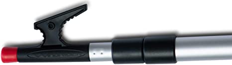 WindRider Telescoping Boat Hook | 3.5-8ft | Floats | Double Grip | Super Strong Hook | Threaded End for Accessories