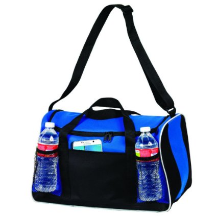 Duffle Bag, 17" BuyAgain Small Travel Carry On Sport Duffel Gym Bag.