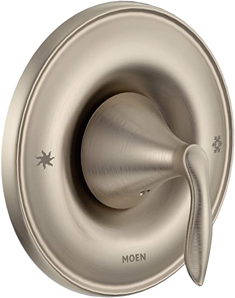 Moen T2131BN Eva Posi-Temp Tub/Shower Valve Trim Kit, Valve Required, Brushed Nickel