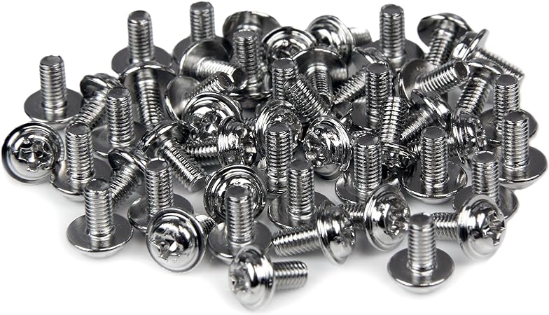 StarTech.com PC Mounting Computer Screws M3 x 1/4in Long Standoff - Screw kit - 0.2 in (pack of 50) - SCREWM3