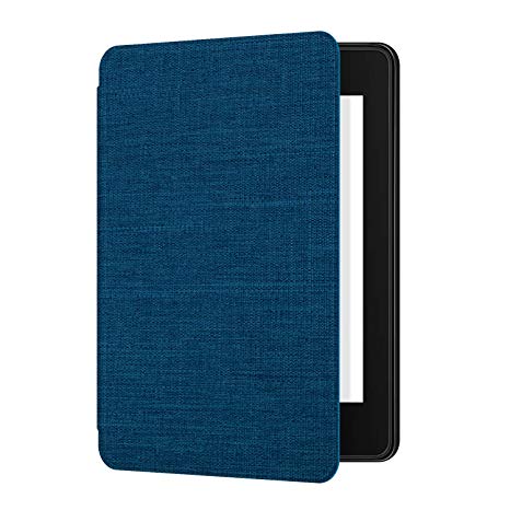 Ayotu Fabric Case for Kindle Paperwhite 2018 - Thinnest&Lightest Smart Cover with Auto Wake/Sleep - Fits Amazon All-New Kindle Paperwhite Fabric Cover (10th Generation-2018),K10 Blue