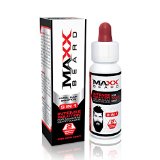 Maxx Beard - 1 Facial Hair Solution Natural Solution for Maximum Beard Volume-2 Month Supply- 100  Satisfaction Guaranteed