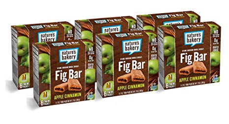 Nature's Bakery Whole Wheat Fig Bar, Vegan   Non-GMO, Apple Cinnamon (36 Count)