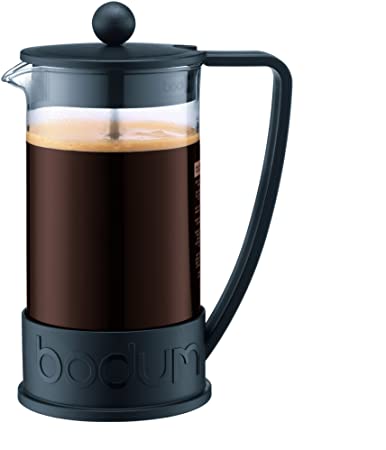 Bodum Brazil French Press 1-Liter 8-Cup Coffee Maker, 34-Ounce, Black