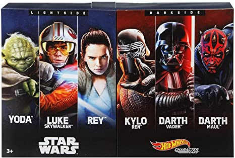 Hot Wheels Star Wars Amazon 6-Pack Character Cars