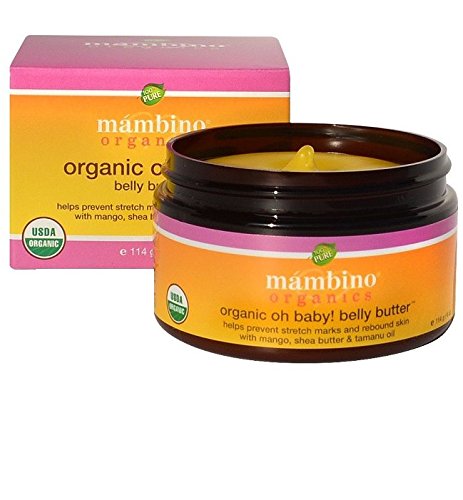 Mambino Organics Belly Butter, 4 Ounce