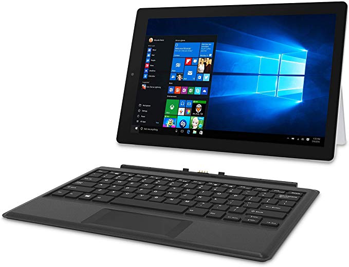 RCA Cambio 12.2-Inch (2-in-1) Touchscreen Tablet/Notebook - Detachable Travel Keyboard & Dual Camera - 64GB, Bluetooth