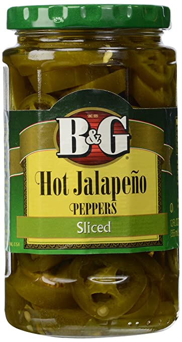 B&G-Easton Jalapeno Pepper Slices, 12 oz