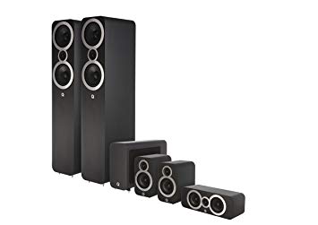 Q Acoustics 3000i Home Cinema 3050i Speaker Package (Carbon Black)