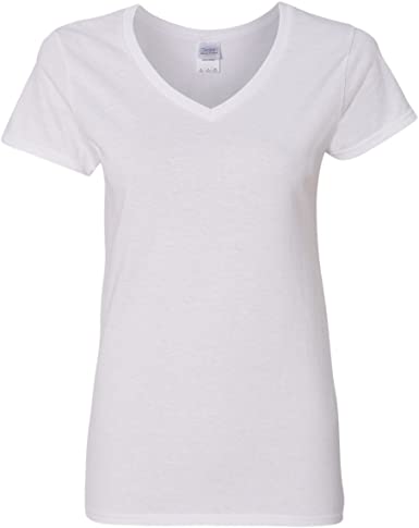 Gildan - Heavy Cotton Women’s V-Neck T-Shirt - 5V00L