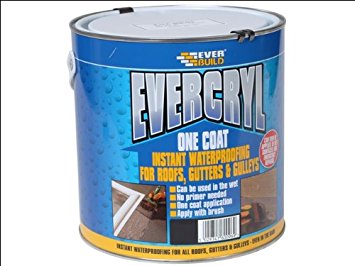Everbuild EVCRYL5GR Evercryl One Coat 5Kg - Grey