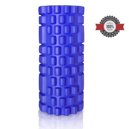 5280 Fitness  Foam Roller  Best Foam Roller For Deep Tissue Muscle Massage - Physical Therapy and Exercise - Perfect for Pilates Yoga Crossfit - Cant Be Beat On Quality Or Price High Density 138243