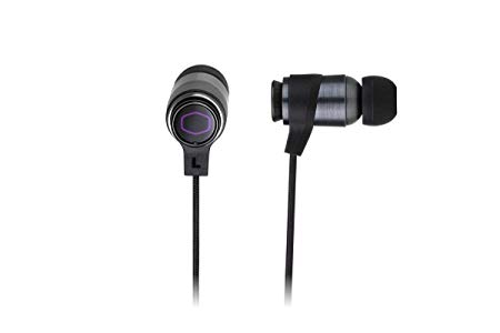 Cooler Master Masterpulse MH710 Gaming Earbuds with Extra Ear Tips, 10mm Drivers, Focux FX 2.0 Technology, and Compatibility with PC, Xbox One, PS4, Nintendo Switch, and Mobile Devices