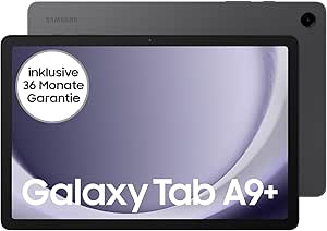 Samsung Galaxy Tab A9  5G Android-Tablet, 64 GB Speicherplatz, Großes Display, 3D-Sound, Simlockfrei ohne Vertrag, Graphite, Inkl. 3 Jahre Herstellergarantie [Exklusiv bei Amazon]