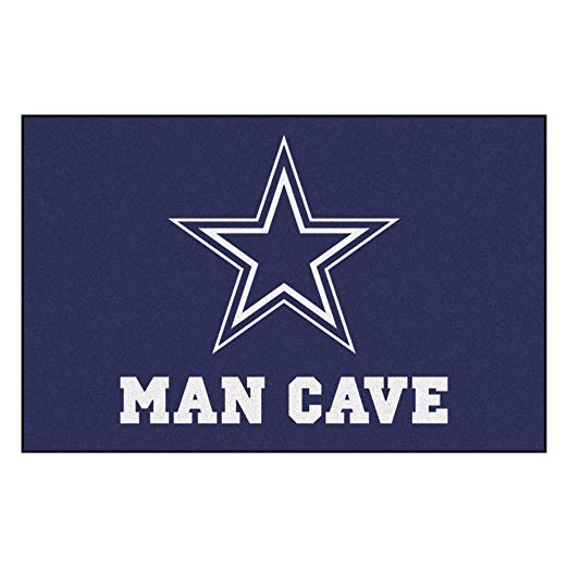 FANMATS 14293 NFL Dallas Cowboys Nylon Universal Man Cave Starter Rug