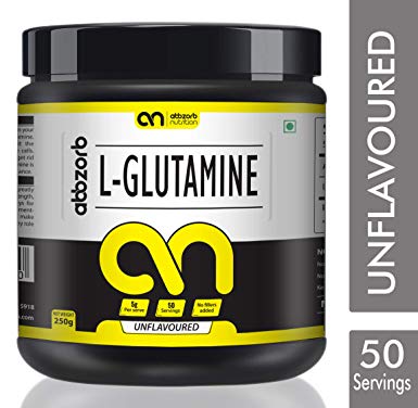 Abbzorb Nutrition L-Glutamine Powder; 250 g