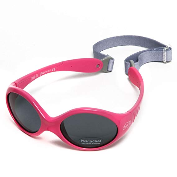 Baby Toddler Sun-glasses With Strap 100% UV Block