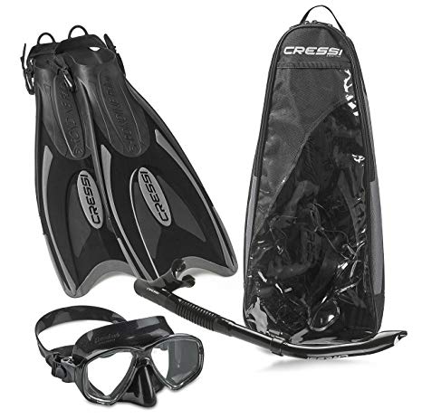 Cressi Palau Long Mask Fin Snorkel Set