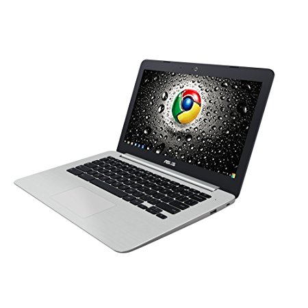 2017 Newest Business Flagship ASUS Premium Chromebook 13.3" Full HD 1920x1080 Display Intel Celeron Processor 4GB RAM 32GB eMMC Hard Drive 802.11AC HDMI Webcam Bluetooth 11-hour Battery Chrome OS-Gray