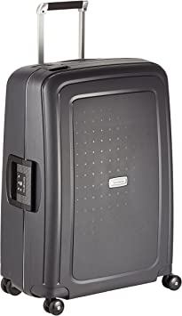 Samsonite Koffer Mittlerer Reisekoffer S'cure Dlx Spinner 69/25, 69 cm, 79 Liter, graphite, 50917-1374