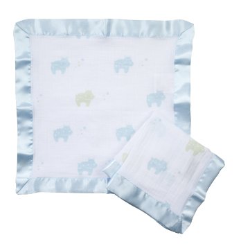 aden by aden  anais Security Blankets max - hippo  2-Pack