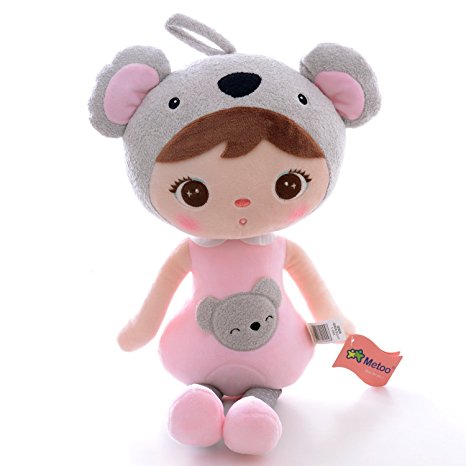 Me Too JIBAO Stuffed Koala Baby Girl Dolls Plush Toys 16 Inches