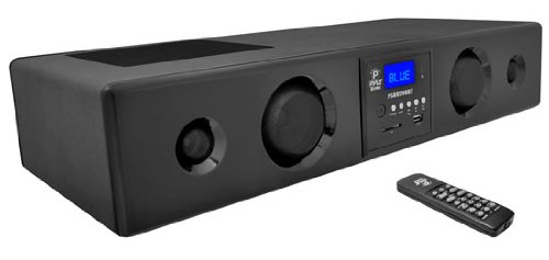 Pyle PSBV200BT 300 Watt Bluetooth Soundbar with USB/SD/FM Radio and Wireless Remote (Black)