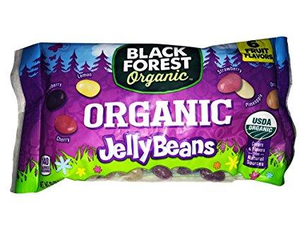 Black Forest Organic Jelly Beans! Six Fruit Flavors! Delicious!