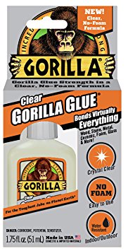 Gorilla 4500104 Clear Glue 1.75 Oz., Clear