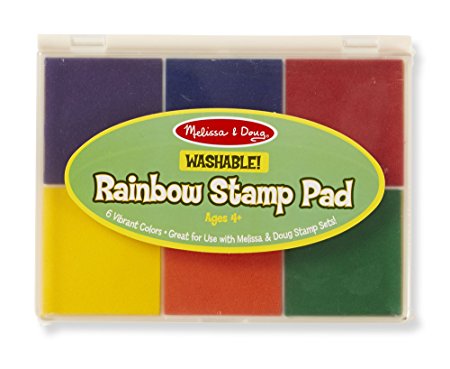 Melissa & Doug Rainbow 6 Color Stamp Pad