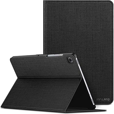 INFILAND Case for Samsung Galaxy Tab S5e, Multi Angles Viewing Front Support Case compatible with Samsung Galaxy Tab S5e 10.5 inch (T720/T725/T727) 2019 Tablet,Auto Sleep/Wake,Black
