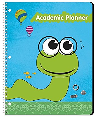 Undated Student Planner for Elementary Kids - Assignment Agenda - By School Datebooks