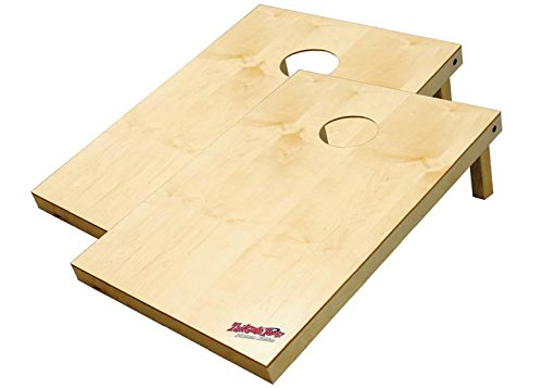 Wild Sports 2x3 Wooden Platinum Tailgate Toss Cornhole Set