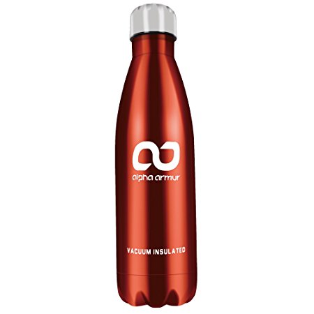 Alpha Armur Insulated Water Bottle Double Wall Vacuum Insulated Stainless Steel Bottle Water Bottles Flasks with Wide / Narrow Swell Flask Mouth stainless steel bottle stainless vacuum flask thermoses