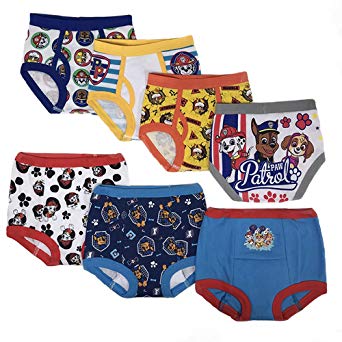 Paw Patrol Toddler Boys 3pk Training Pants & 4pk Briefs