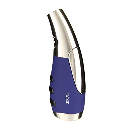 Zico Ergonomic Torch Lighter MT-21 Butane Refillable Lighter - Assorted Color