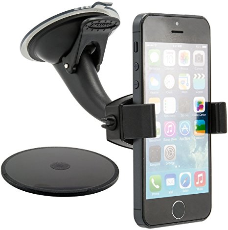 Arkon Windshield Dash Car Mount Holder for iPhone 6S 6 Plus iPhone 6S 6 5S Galaxy S7 S6 Note 5 4 Retail Black