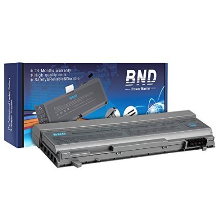 BND® Ultra High Capacity [with Samsung Cells] Laptop Battery for Dell Latitude E6400 E6410 E6500 E6510 / Dell Precision M2400 M4400- [fits P/N PT434 / PT435 / PT436 / PT437 / KY477 / KY265 / KY266 / KY268 / FU268 / FU274 / FU571 / MN632 / MP303 / MP307 / NM631 / NM633 / W1193 / KY477 / C719R / 312-0748 / 312-0917 / 312-0754 / 312-7414 / 451-10583 / C719R / GU715 / P018K / PP27LA / PP30LA / RG049 / TX283 / U844G / W0X4F / 0GU715 / 0H1391 ] - 24 Months Warranty [9-Cell 7800mAh/86Wh]