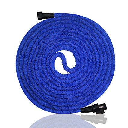 Garden Hose, Expandable Garden Hose, 75ft Expanding Garden Hose Lightweight Durable Heavy Duty Flexible Pressure Washer Water Hose for Car Wash Cleaning Watering Lawn Garden Plants