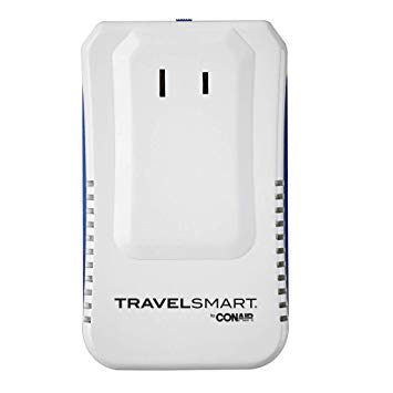 Travel Smart TS705CR by Conair Convert-it-All Converter and Worldwide Adapter Set, White/Blue, One Size