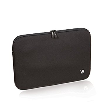 V7 16" Vantage Shock and Water Resistant Notebook Sleeve For Dell, ASUS, HP, Acer, Toshiba, Apple, Lenovo notebooks and laptops (CSV1-9N) - BLACK