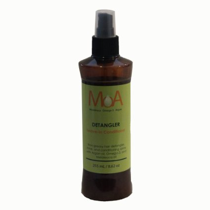 MOA Melaleuca Omega-3 Argan Detangler Leave-In Conditioner One bottle 8.62 oz