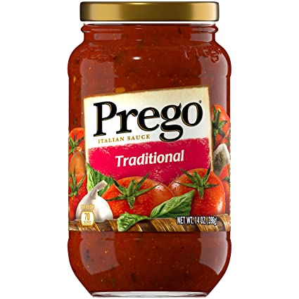 Prego Pasta Sauce, Traditional, 14 oz. Jar