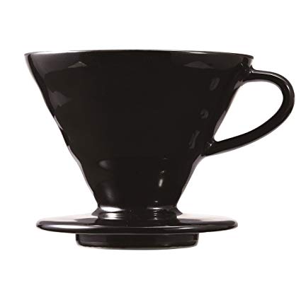 hario Dripper Black Hario V60 transparent Dripper 02, [粕谷 Model] KDC – 02 – B