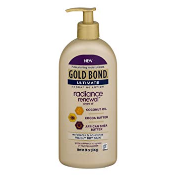 Gold Bond Ultimate Radiance Renewal Cream Oil, 14 Ounce (Pack of 2)