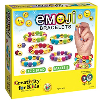 Creativity for Kids Emoji Bead Bracelet Craft Kit