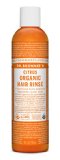 Dr Bronners Fair Trade and Organic Hair Conditioning Rinse - Citrus Orange 8 oz
