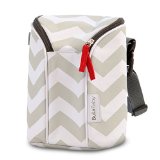 Bula Baby Insulated 2 Bottle Tote Bags - Keep Baby Bottles Warm or Cool - Chevron